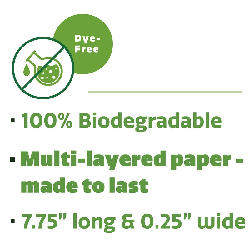 Comfy Package [200 Pack] Kraft Paper Straws, 100% Biodegradable & Ink-free, Straws for drinking and Crafts - Kraft - Image 4